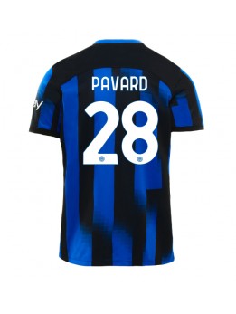 Inter Milan Benjamin Pavard #28 Replika Hemmakläder 2023-24 Kortärmad